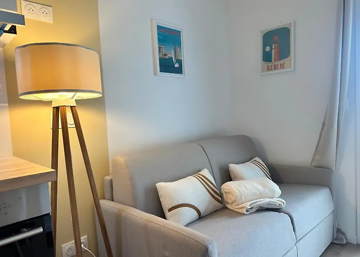 Ღ La Cachette - Studio Cosy Proche Plage Apartamento La Rochelle (Charente-Maritime)