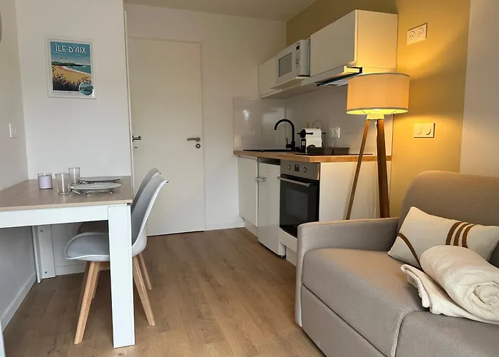 Ღ La Cachette - Studio Cosy Proche Plage Apartamento La Rochelle (Charente-Maritime)