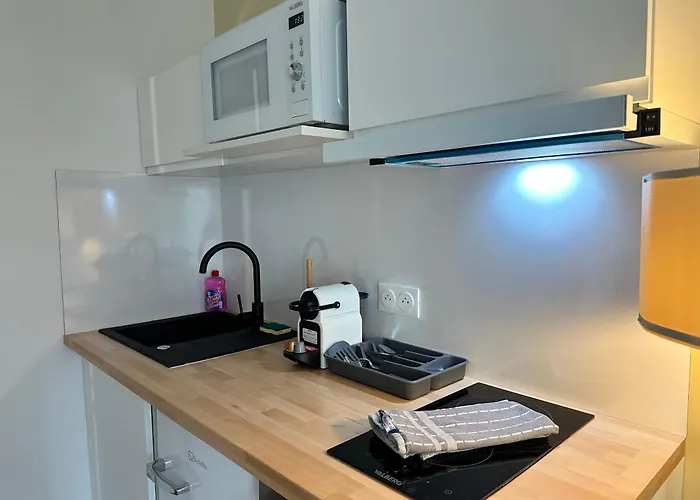 Ღ La Cachette - Studio Cosy Proche Plage Apartamento