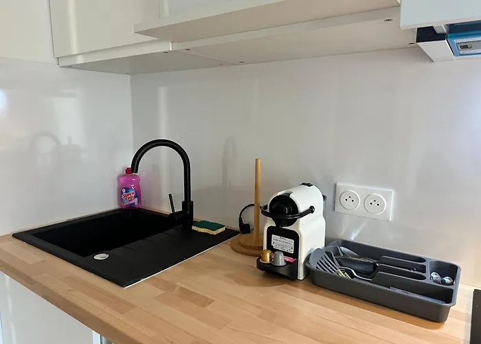 Ღ La Cachette - Studio Cosy Proche Plage Apartamento